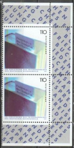 BRD 2075 Paar - senkrecht ** - 1999